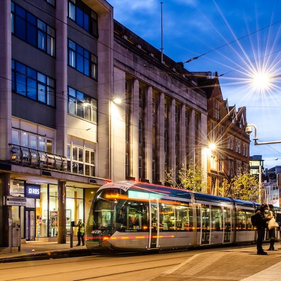 Nottingham's Tram Line