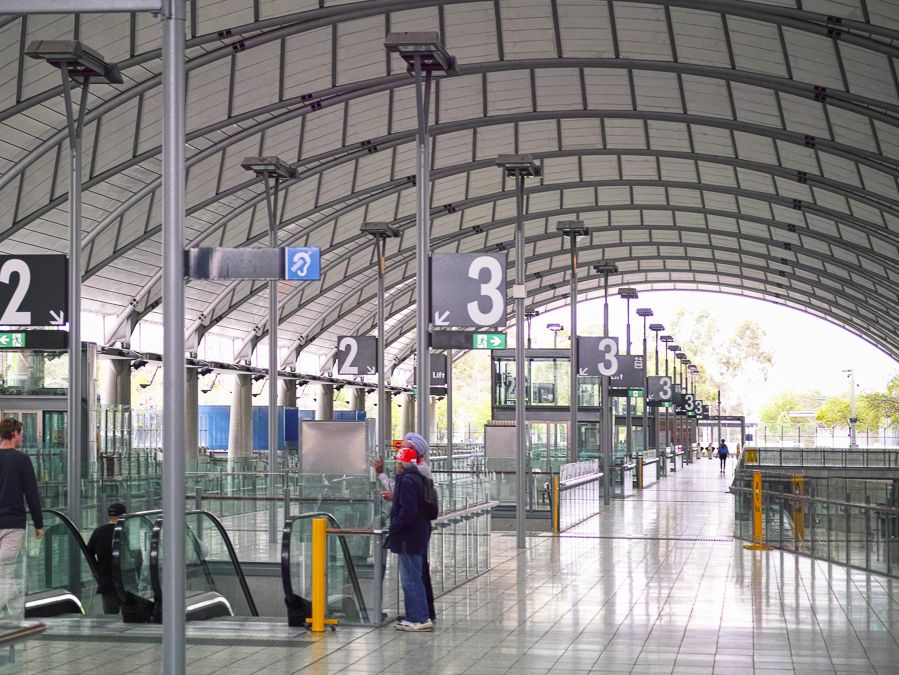 Olympic park railway station The Roe Group 2