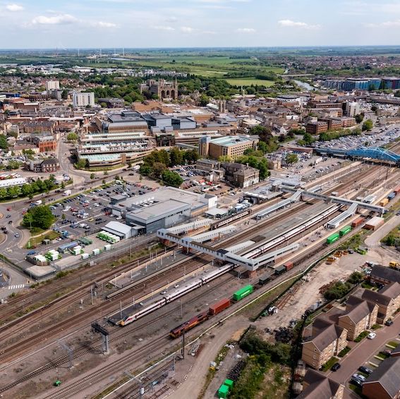 Peterborough Train Station, Peterborough