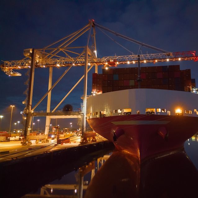 Docks, New Port of Southampton