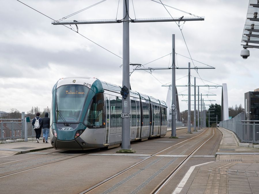 Notthingham Tram line The Roe Group 1