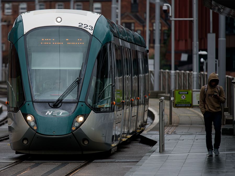 Notthingham Tram line The Roe Group 5