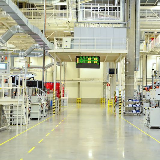 Jaguar Land Rover works at Castle Bromwich, Birmingham